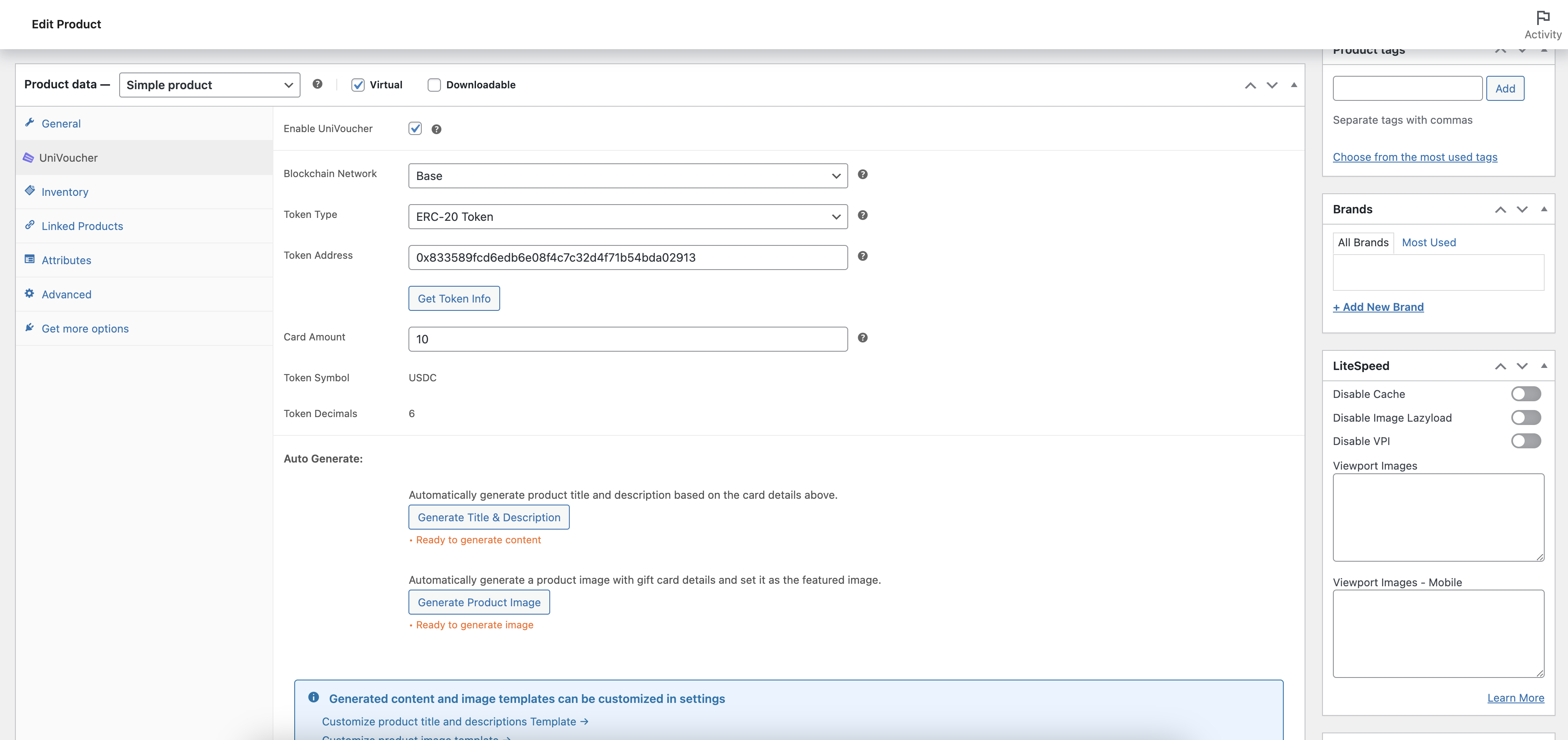 Product Configuration